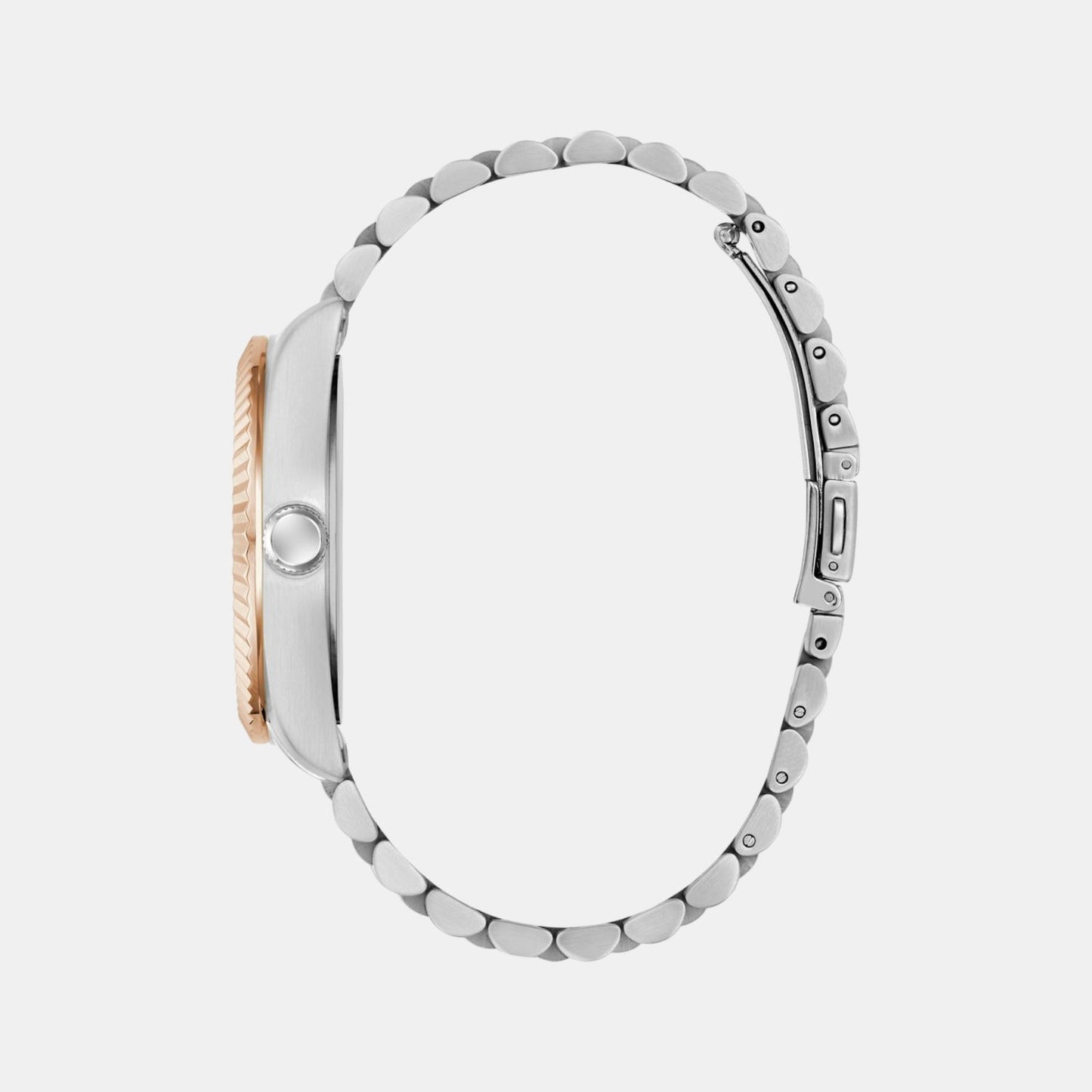 Dress Men Quartz Blue Dial Analog Recycled Steel Watch GW0977G5