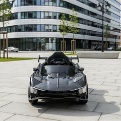 11Cart Premium 12V Kids Electric Ride-On Car with Remote Control, Music System & LED Headlights