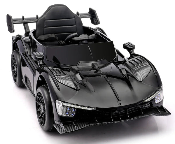 11Cart Premium 12V Kids Electric Ride-On Car with Remote Control, Music System & LED Headlights