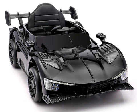 11Cart Premium 12V Kids Electric Ride-On Car with Remote Control, Music System & LED Headlights