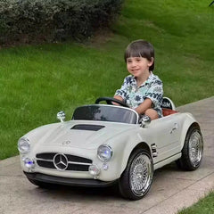 Kids Electric Vintage Mercedez Benz Ride On Sports Car