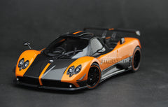 1/18 Almost Real AR+ Pagani Zonda Cinque Coupe 2009 White Diecast Full Open