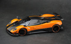 1/18 Almost Real AR+ Pagani Zonda Cinque Coupe 2009 White Diecast Full Open