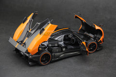 1/18 Almost Real AR+ Pagani Zonda Cinque Coupe 2009 White Diecast Full Open