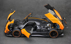 1/18 Almost Real AR+ Pagani Zonda Cinque Coupe 2009 White Diecast Full Open