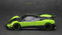 1/18 Almost Real AR+ Pagani Zonda Cinque Coupe 2009 White Diecast Full Open