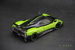 1/18 Almost Real AR+ Pagani Zonda Cinque Coupe 2009 White Diecast Full Open