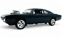 1970 Dodge Charger Fast & Furious 1:18 diecast Scale Model Car - Big Size