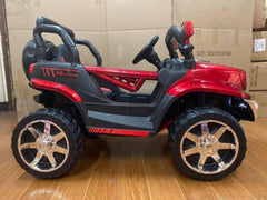 12V Battery Operated Jeep for Kids with Remote Control & Realistic dashboard