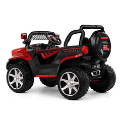 12V Battery Operated Jeep for Kids with Remote Control & Realistic dashboard