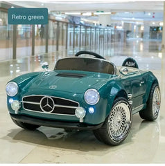Kids Electric Vintage Mercedez Benz Ride On Sports Car
