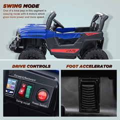 Kids Jeep 4*4 Wheel Drive | Remote & Parent Control