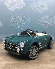 Kids Electric Vintage Mercedez Benz Ride On Sports Car