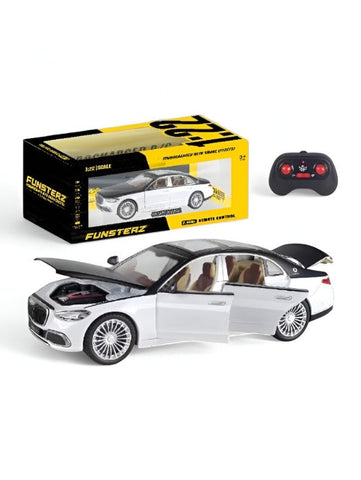 White - Maybach S600 Remote Control Car – Spray, Light & Sound Features TV5802.
