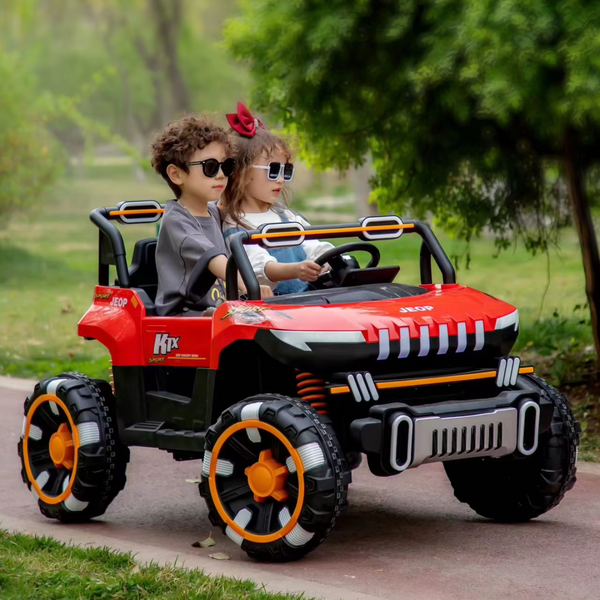 PATOYS | 8688 Kids Jeep Ultra Jumbo 4×4 with Bluetooth, 2 Seater, and Swinging Action for 2-7 Years