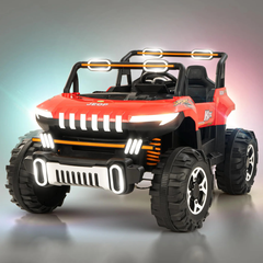 PATOYS | 8688 Kids Jeep Ultra Jumbo 4×4 with Bluetooth, 2 Seater, and Swinging Action for 2-7 Years