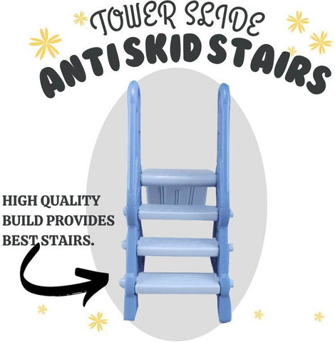 PATOYS | Baby - Tower Freestanding Slider for Kids in Easy to Assemble and Use Garden Slide