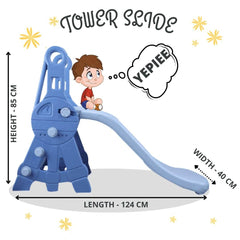 PATOYS | Baby - Tower Freestanding Slider for Kids in Easy to Assemble and Use Garden Slide