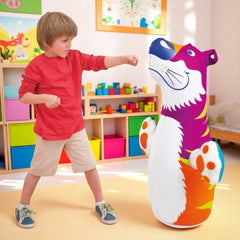 PATOYS | Intex 44669NP Inflatable PVC Hit Me 3D BOP Bags (Dragon, Dolphin, dinosaur)