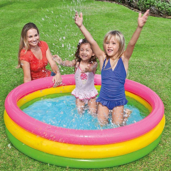PATOYS | Intex - 57422 Sunset Glow Baby Pool (Multicolor)