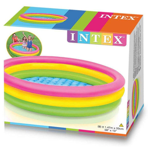 PATOYS | Intex - 57422 Sunset Glow Baby Pool (Multicolor)