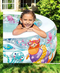 PATOYS | Intex | 58480NP Little Otter Inflatable Kiddie Aquarium Pool
