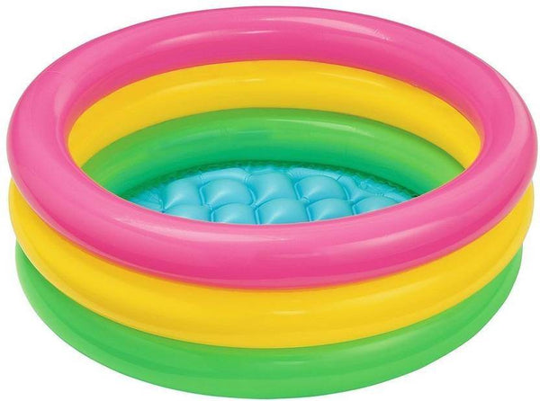 PATOYS | Intex Glow Baby Pool Inflatable Swimming Pool (Multicolor)