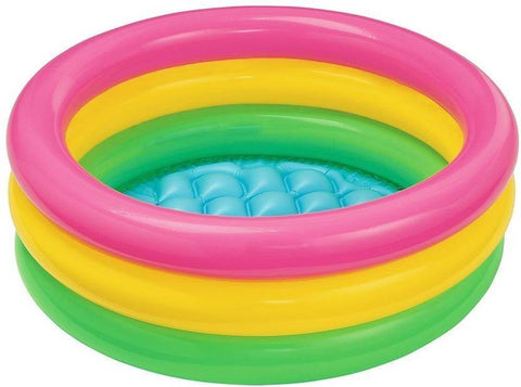 PATOYS | Intex Glow Baby Pool Inflatable Swimming Pool (Multicolor)