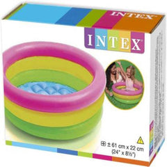 PATOYS | Intex Glow Baby Pool Inflatable Swimming Pool (Multicolor)