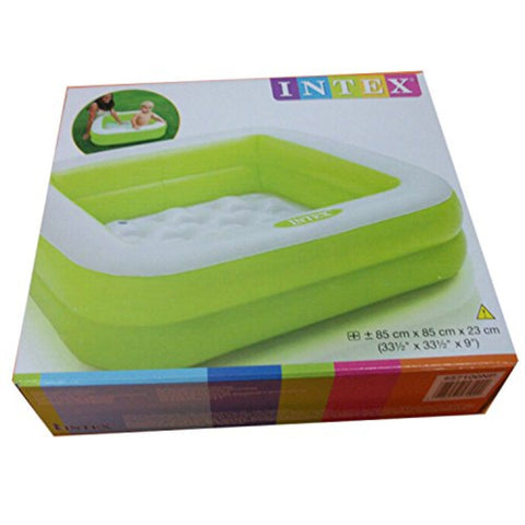PATOYS | Intex Inflatable Square Pool - Green - Model 57100