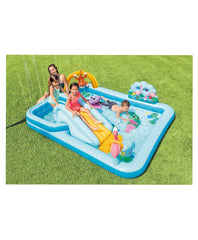 PATOYS | Intex | Jungle Adventure Inflatable Play Center w/ Slide - 57161EP