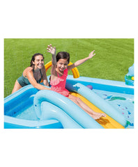 PATOYS | Intex | Jungle Adventure Inflatable Play Center w/ Slide - 57161EP