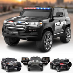 PATOYS | Licensed Toyota Land Cruiser Police Kids Car