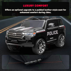 PATOYS | Licensed Toyota Land Cruiser Police Kids Car