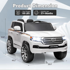 PATOYS | Licensed Toyota Land Cruiser Police Kids Car