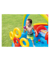PATOYS | Rainbow Ring Inflatable Swimming Pool with Electric Pump - 57453
