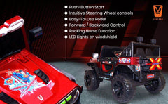 PATOYS | Officially Licensed Superman Jeep - Thar 898 Battery Operated for Kids