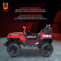 PATOYS | Officially Licensed Superman Jeep - Thar 898 Battery Operated for Kids