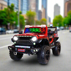 PATOYS | Officially Licensed Superman Jeep - Thar 898 Battery Operated for Kids