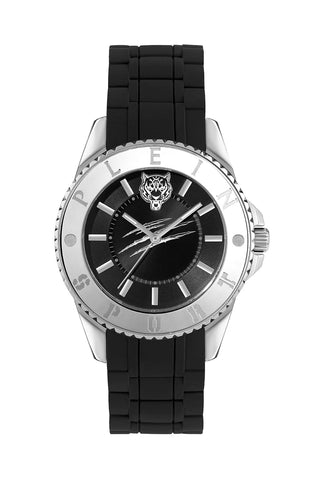 Plein Sport Sport Glam Silver Round Dial Quartz Analog Women Watch