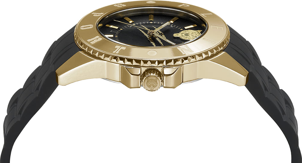 Plein Sport Sport Glam Gold Round Dial Quartz Analog Women Watch