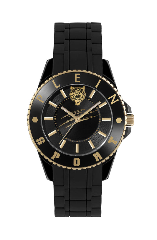 Plein Sport Sport Glam Black Round Dial Quartz Analog Women Watch