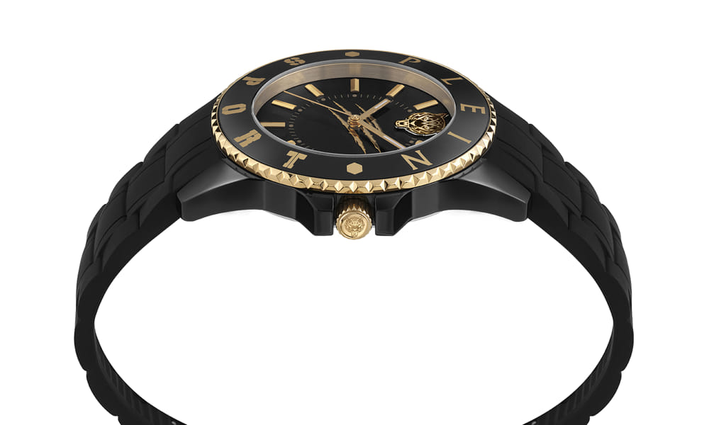 Plein Sport Sport Glam Black Round Dial Quartz Analog Women Watch