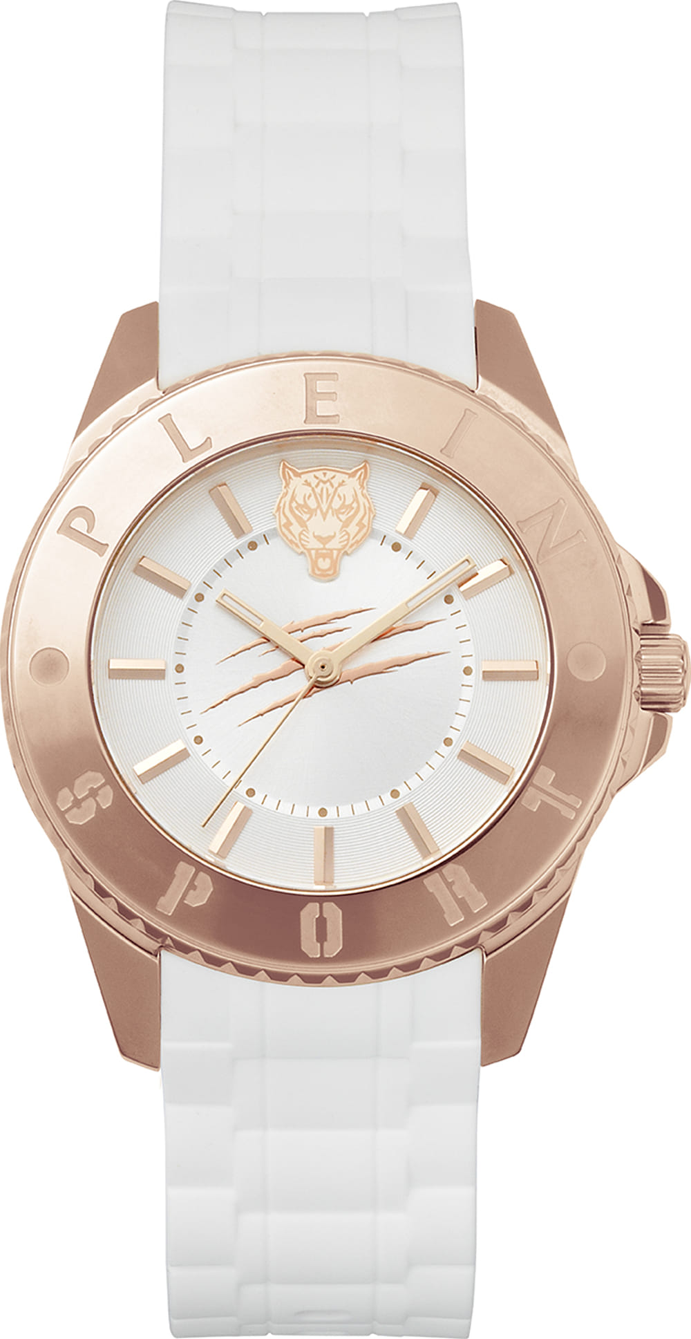 Plein Sport Sport Glam Rose gold Round Dial Quartz Analog Women Watch