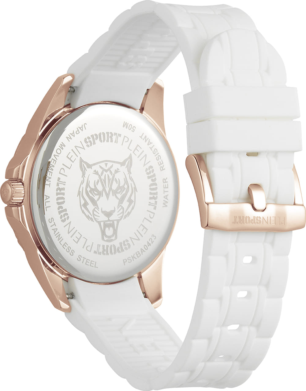 Plein Sport Sport Glam Rose gold Round Dial Quartz Analog Women Watch