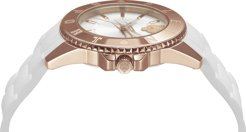 Plein Sport Sport Glam Rose gold Round Dial Quartz Analog Women Watch