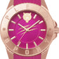 Plein Sport Sport Glam Rose gold Round Dial Quartz Analog Women Watch