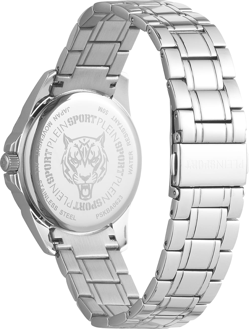 Plein Sport Sport Glam Silver Round Dial Quartz Analog Women Watch