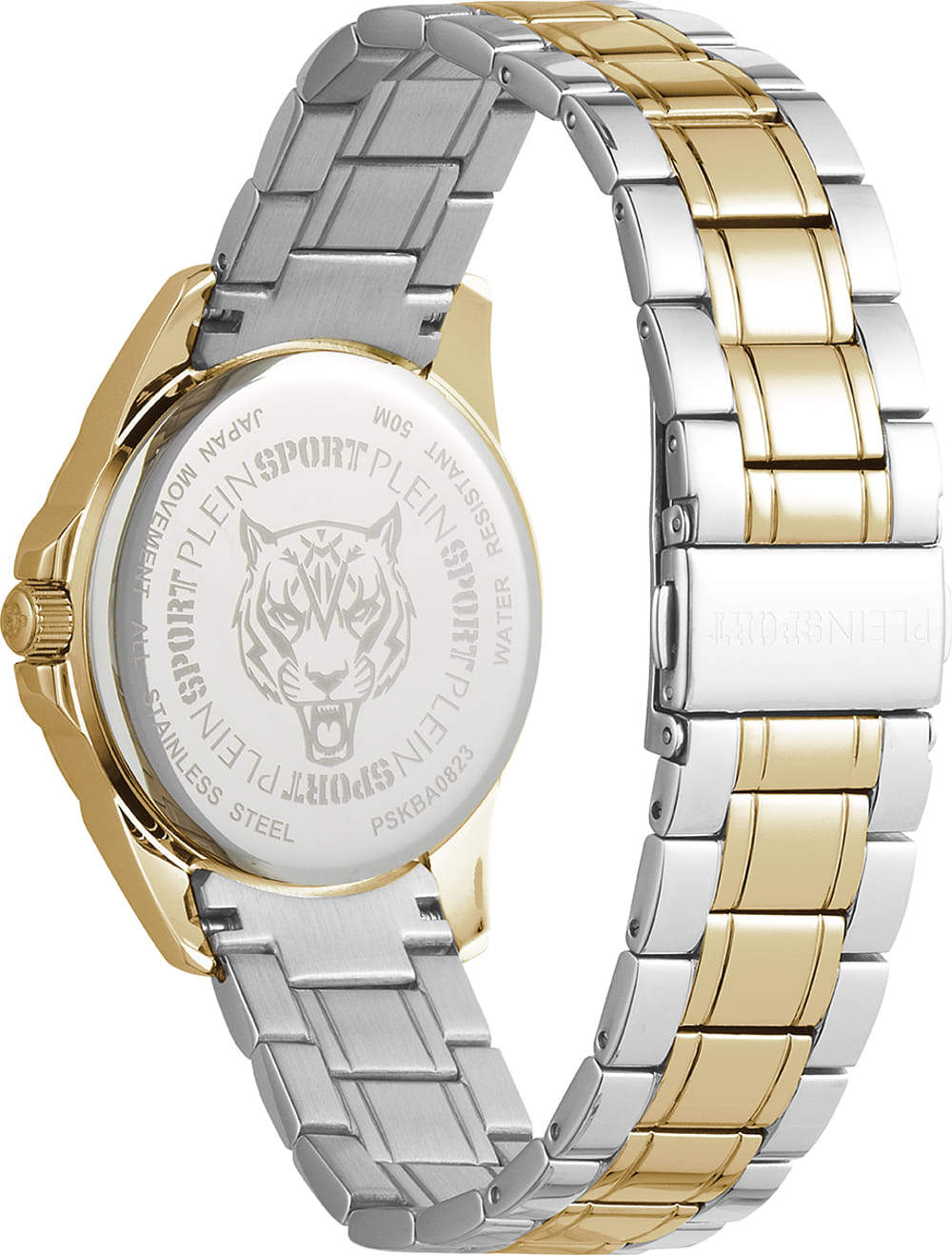 Plein Sport Sport Glam Gold Round Dial Quartz Analog Women Watch