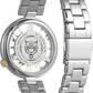 Plein Sport Sport Tiger Silver Round Dial Quartz Analog Women Watch